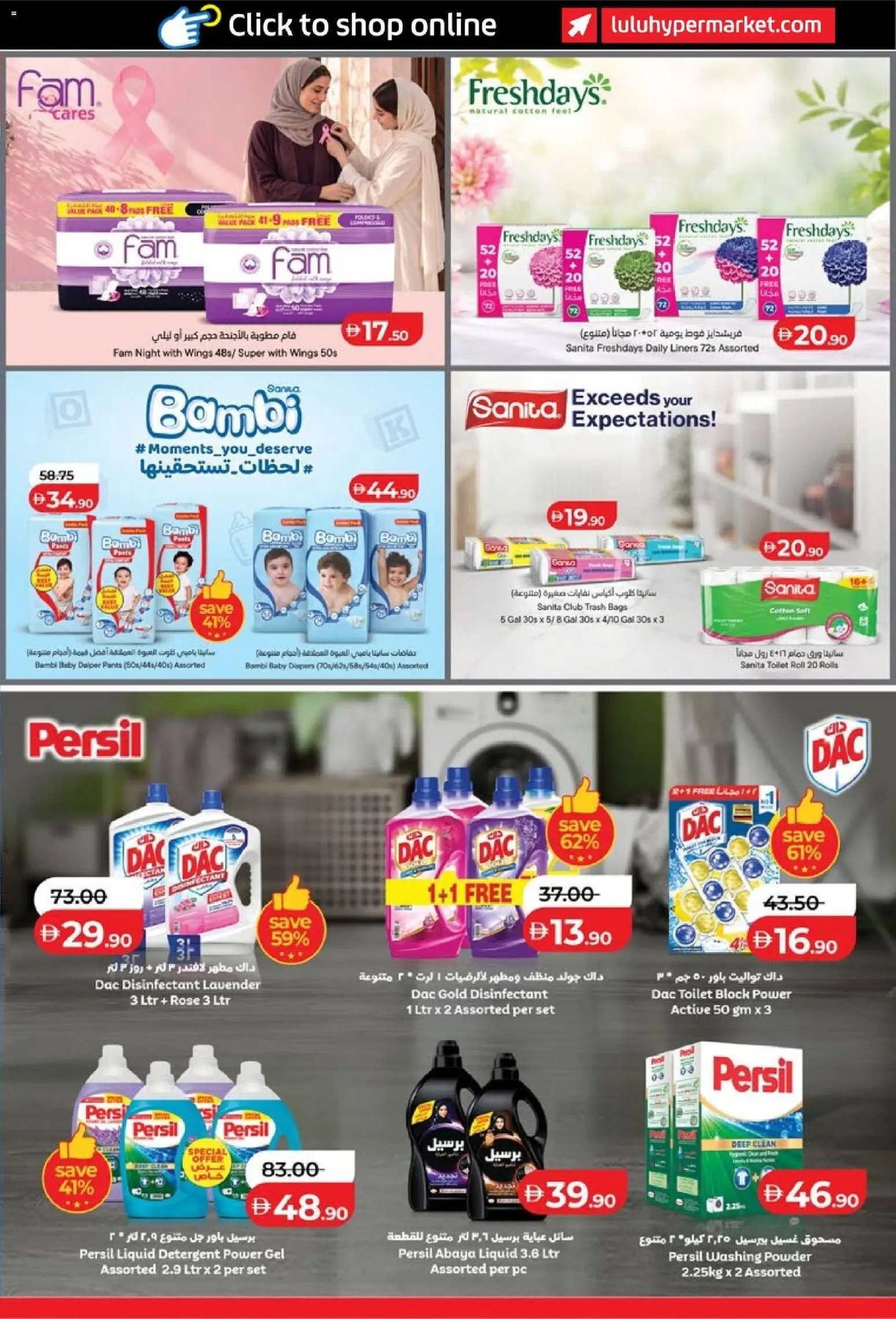 {H1} | Page: 19 | Products: Toilet block, Powder, Toilet, Pants