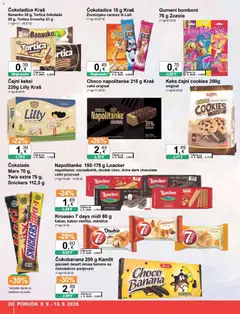 KTC Katalog - Pregled kataloga iz trgovine KTC, vrijedi od 09.09.2026 | Stranica: 20 | Proizvodi: Čokolada, Bomboni, Keks, Desert