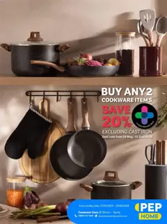PEP Stores specials catalogue – valid from 27.05.2026 | Page: 6 | Products: Iron, Cookware