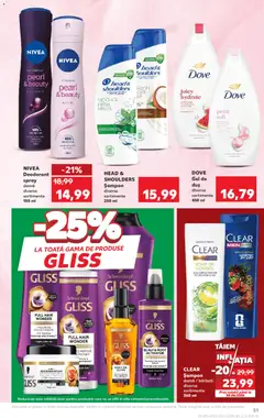 Ofertele Kaufland valabile de la 03.06.2026 | Pagină: 51 | Produse: Elixir, Duș, Șampon, Antiperspirant