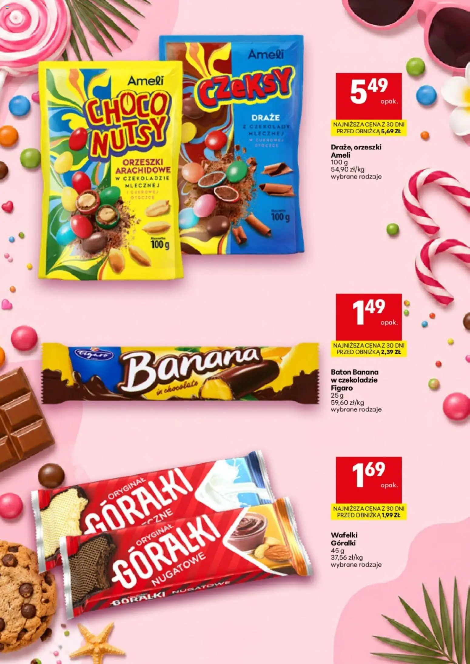 Delikatesy Centrum gazetka - Lato od 02.07.2026 | Strona: 7 | Produkty: Czekolady, Baton, Wafelki