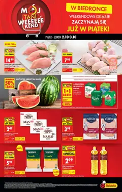 Pogląd oferty "Biedronka gazetka - Tani weekend" - ważna od 02.10.2026