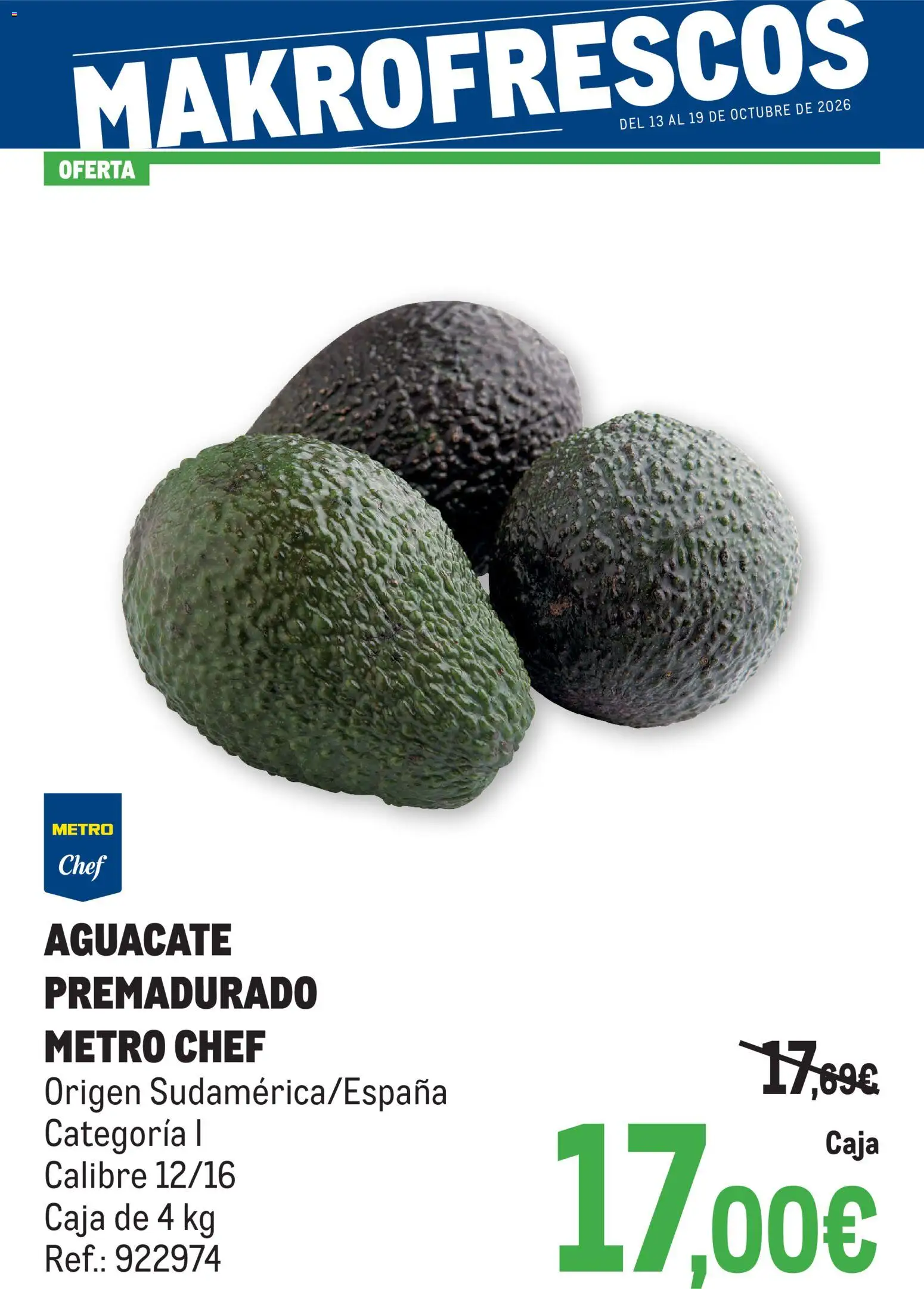 Makro Fresco Península │ válido desde el 13/10/2026 | Página: 1 | Productos: Aguacate, Caja