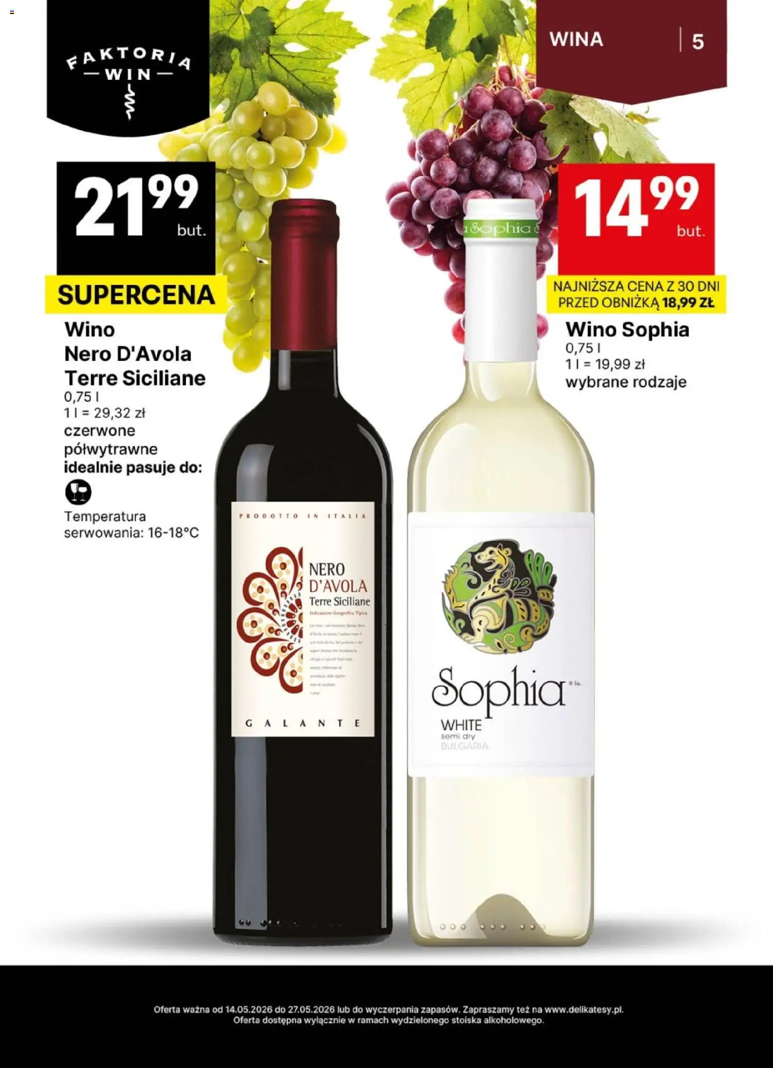 Delikatesy Centrum gazetka - DeliBarek od 14.05.2026 | Strona: 5