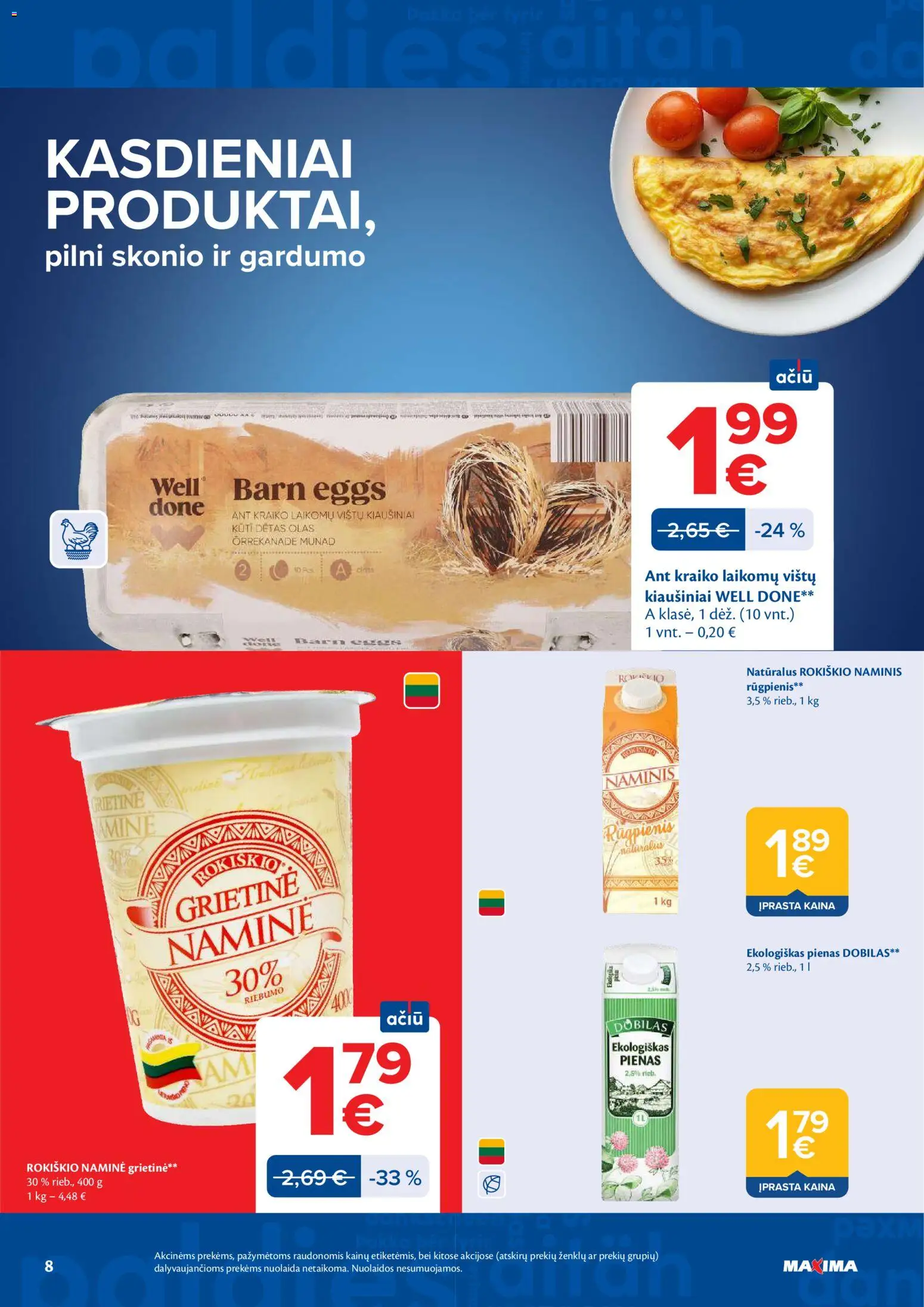 MAXIMA akcijos nuo 2026.07.14 | Puslapis: 8