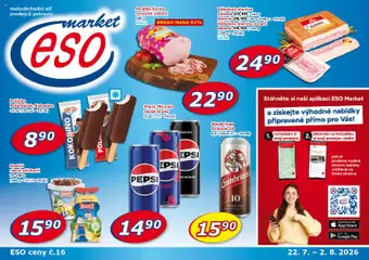 Náhled letáku Eso market leták od 22.07.2026