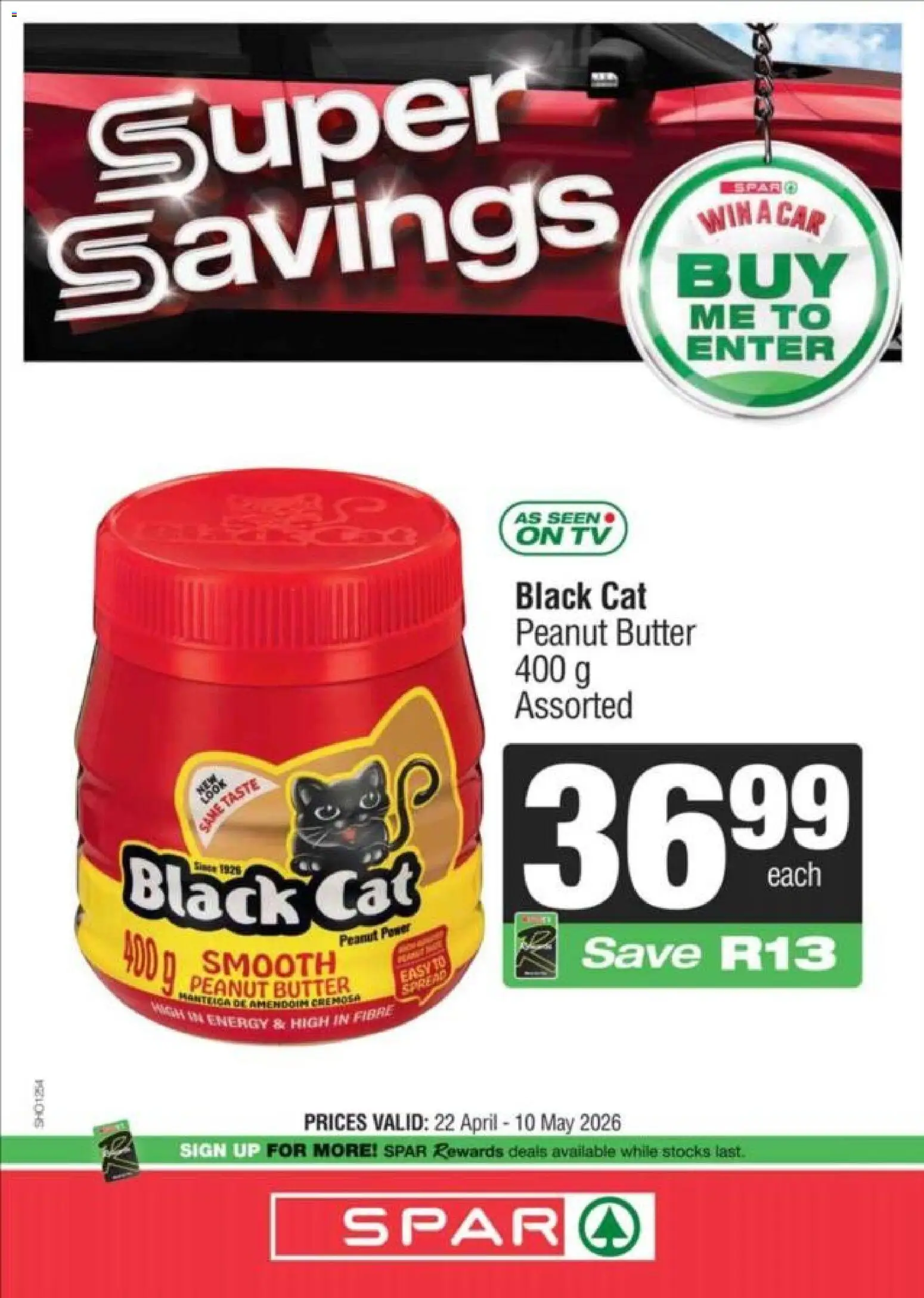 New Spar catalogue – valid from 11.05.2026 | Page: 16 | Products: TV, Butter, Peanut butter