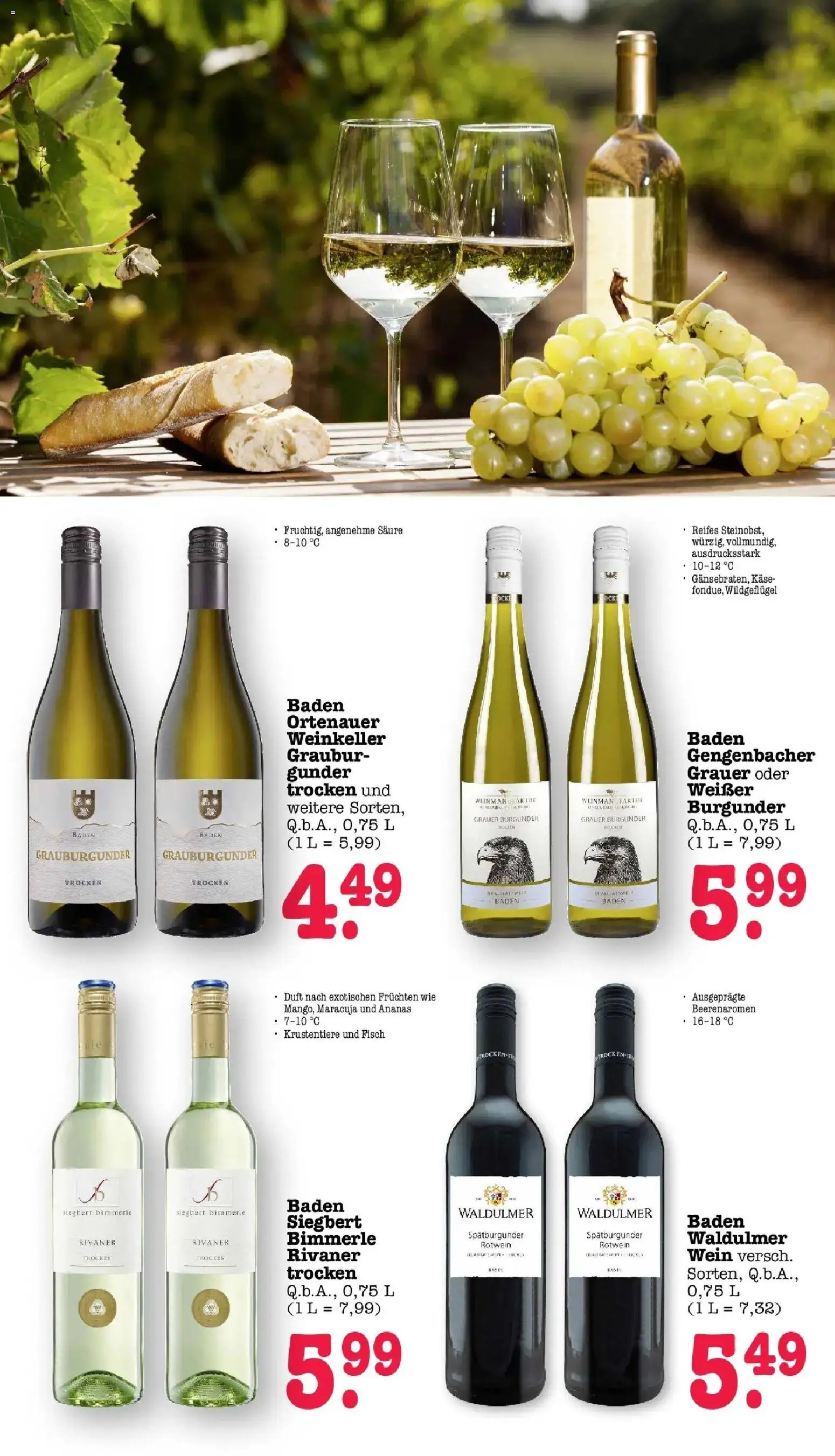 Edeka Prospekt Bühlertal (ab 26.10.2026) » Angebote Online | Seite: 53 | Produkte: Käse, Rotwein, Ananas, Fisch