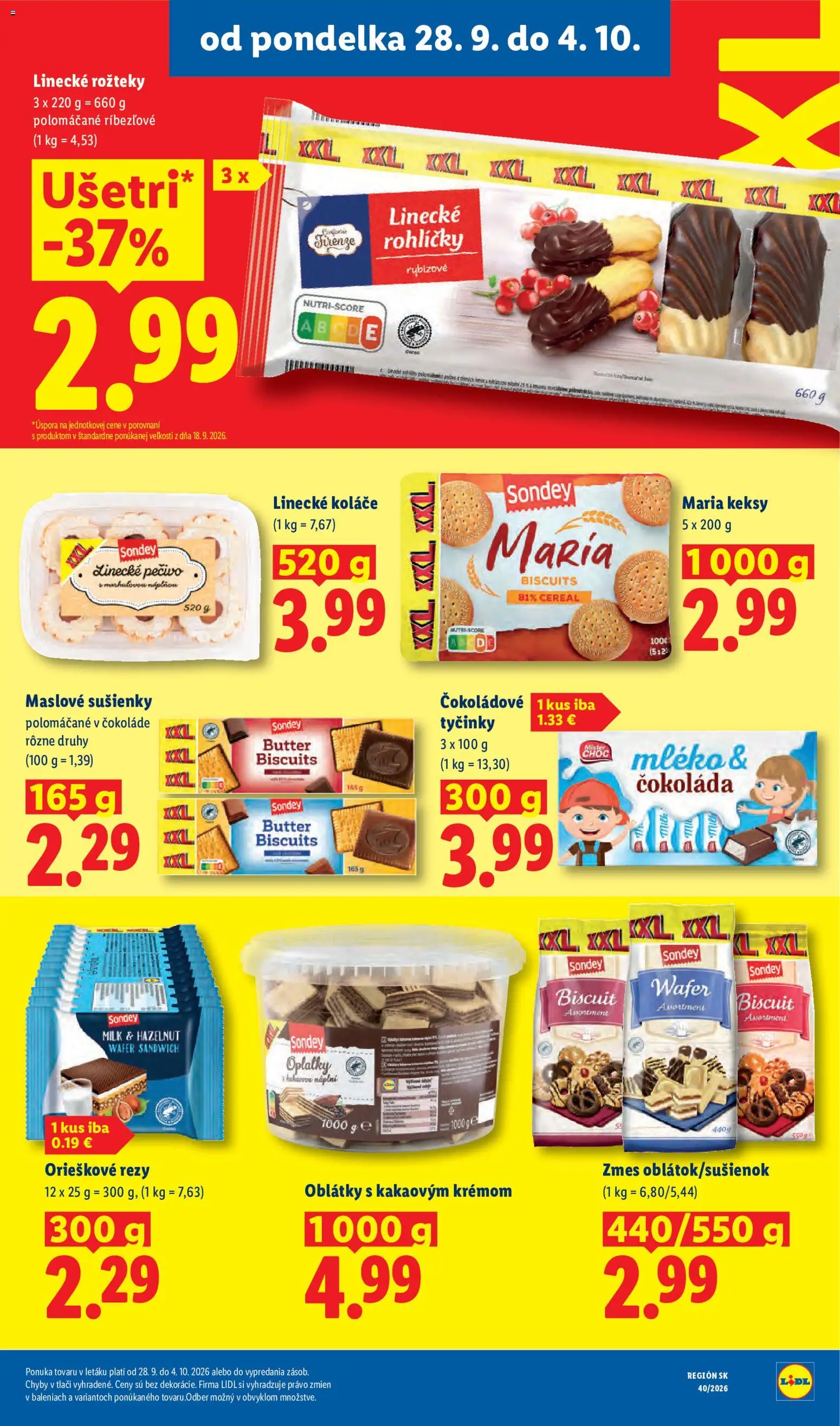 Nové Lidl akcie – leták je platný od 28.09.2026 | Strana: 35