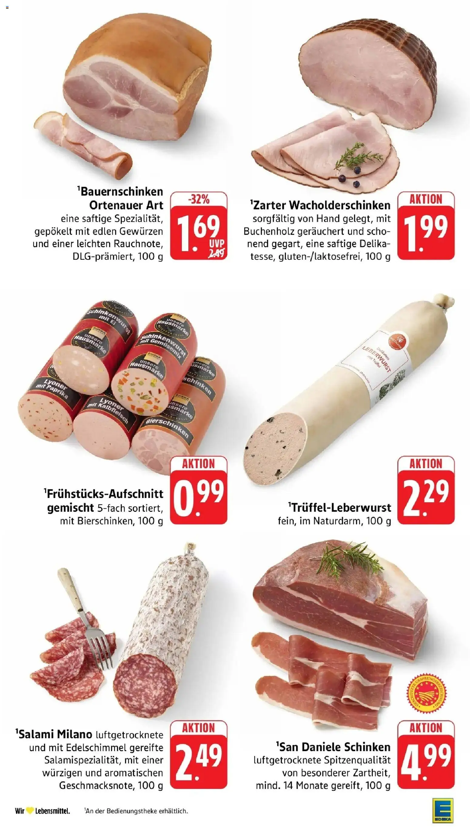 E center Prospekt Laupheim – gültig ab 17.05.2026 | Seite: 19 | Produkte: Paprika, Schinken