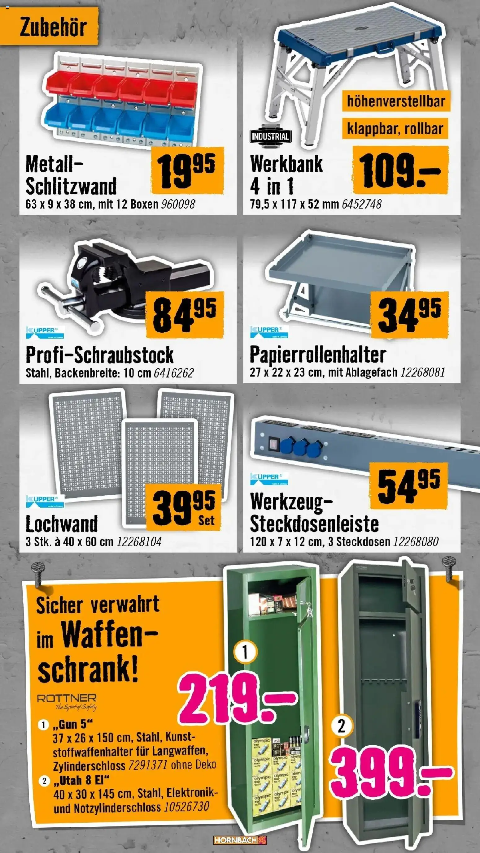 Hornbach - Hornbach: Es gibt immer was zu tun. von 16.09.2026 - Aktuelle Angebote | Seite: 54 | Produkte: Schrank
