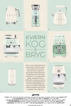 Imerco - Appetit Forår gyldig fra 14/05/2026 | Side: 23 | Produkter: Mælk, Bønner, Ur, Kaffemaskine