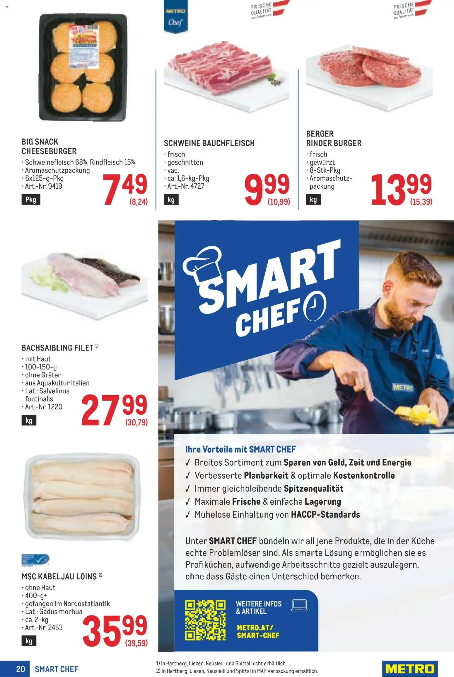 Metro angebote Profi gültig ab 23.07.2026 | Seite: 20 | Produkte: Schweinefleisch, Rindfleisch