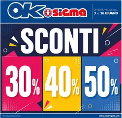 Anteprima del volantino SIGMA volantino OK valido a partire dal 03.06.2026