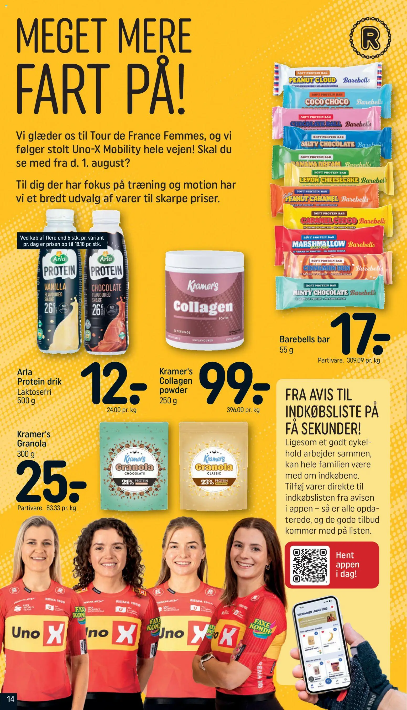 Rema 1000 tilbudsavis – gyldig fra 26/07/2026 | Side: 15 | Produkter: Faxe Kondi, Collagen