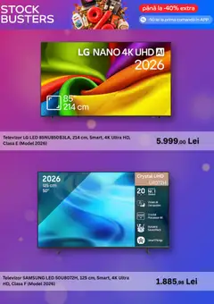 Ofertele Emag valabile de la 06.10.2026 | Pagină: 3 | Produse: Televizor, LED