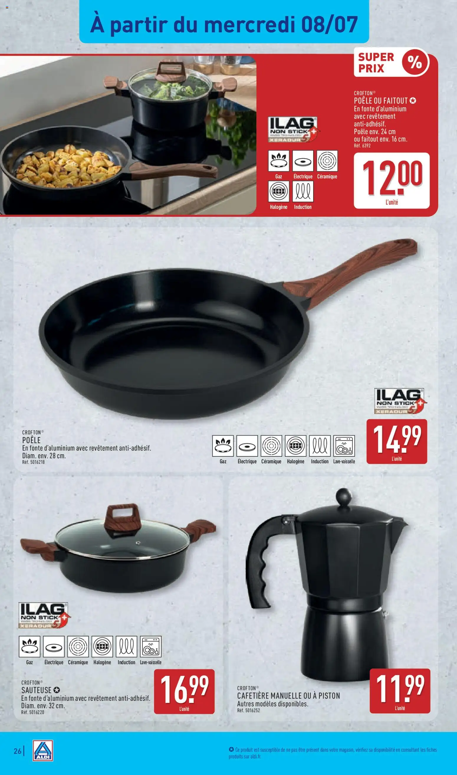 {H1} | Page: 28 | Produits: Cafetière, Poêle
