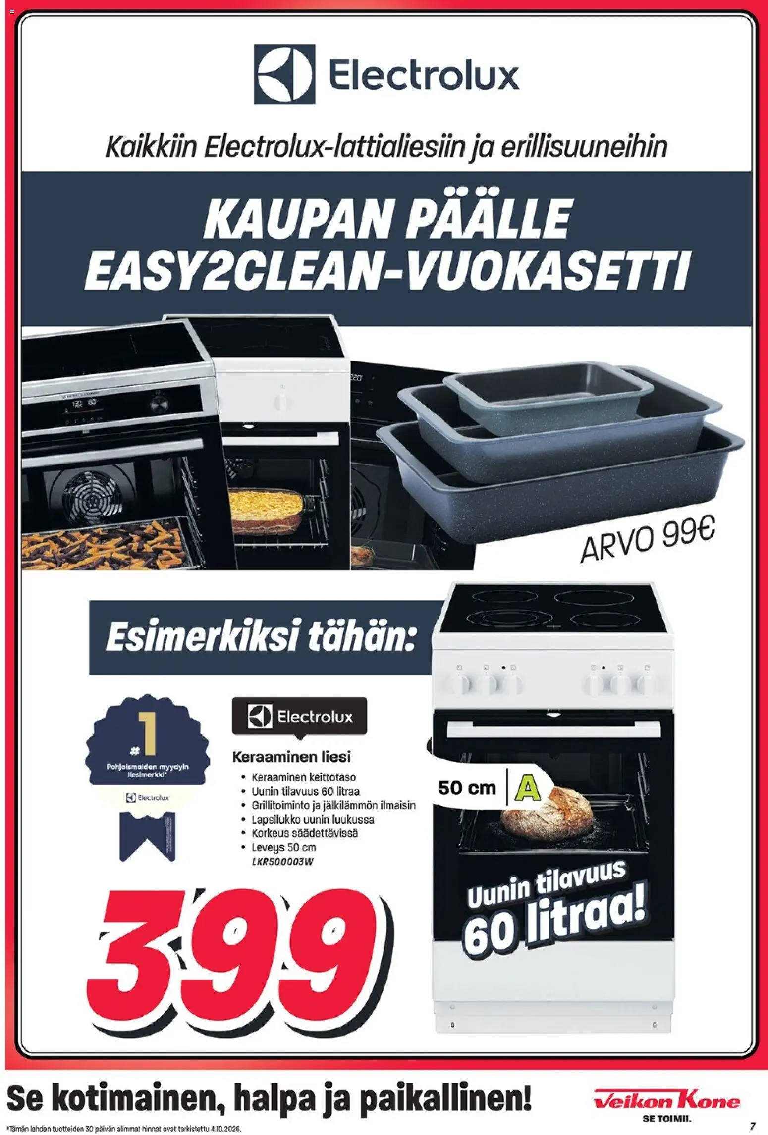 Veikon Kone tarjoukset – voimassa 05/10/2026 alkaen | Sivu: 7