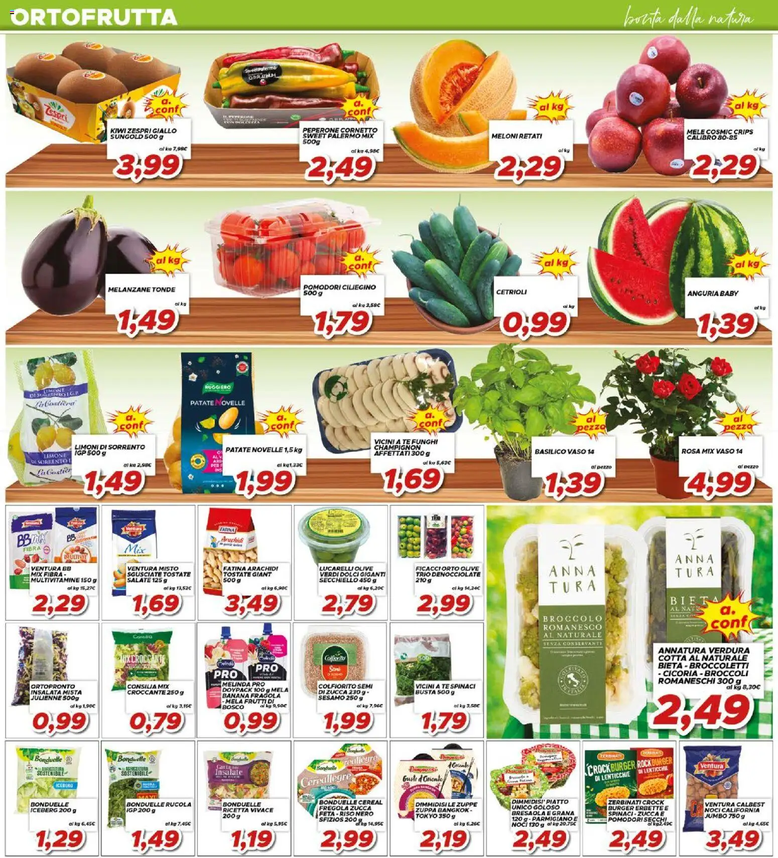 Volantino Ma Supermercati del 08.05.2026 | Pagina: 4 | Prodotti: Tè, Kiwi, Lenticchie, Noci