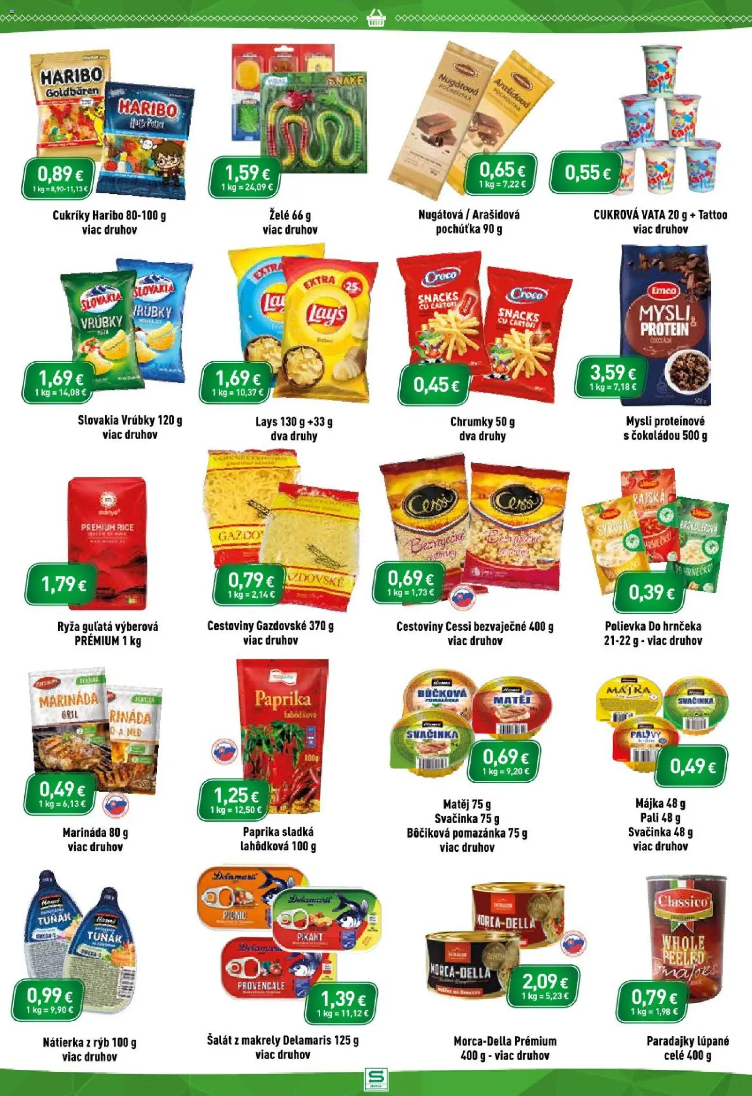Nové Sintra akcie – leták je platný od 21.05.2026 | Strana: 9 | Produkty: Gril, Paradajky, Ryža, Cukríky