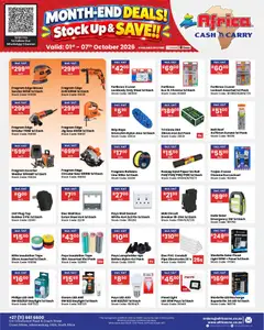 Africa Cash & Carry specials catalogue – valid from 01/10/2026 | Page: 40
