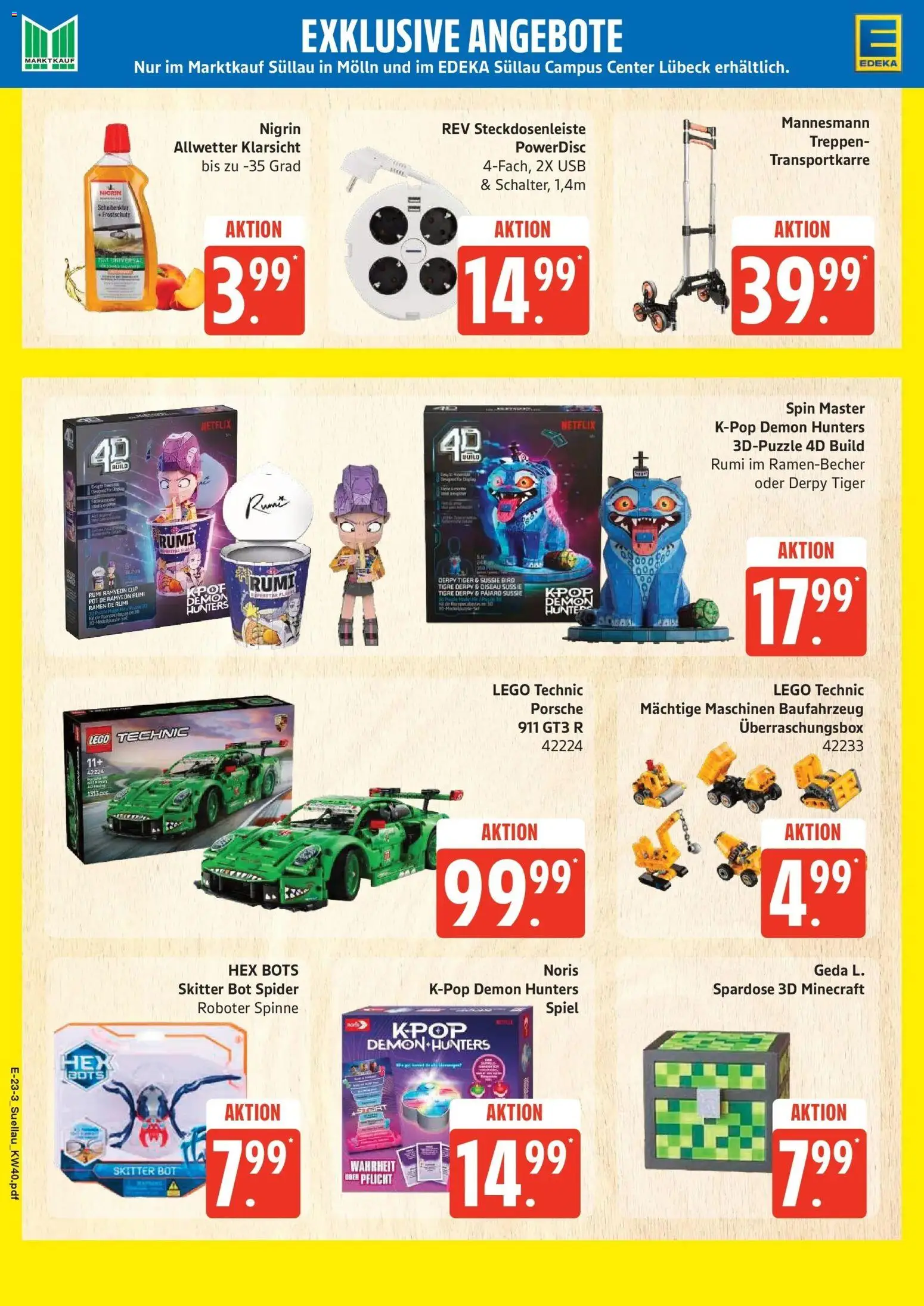 Edeka Prospekt Ratzeburg (ab 28.09.2026) » Angebote Online | Seite: 30 | Produkte: Spiel, USB, Roboter