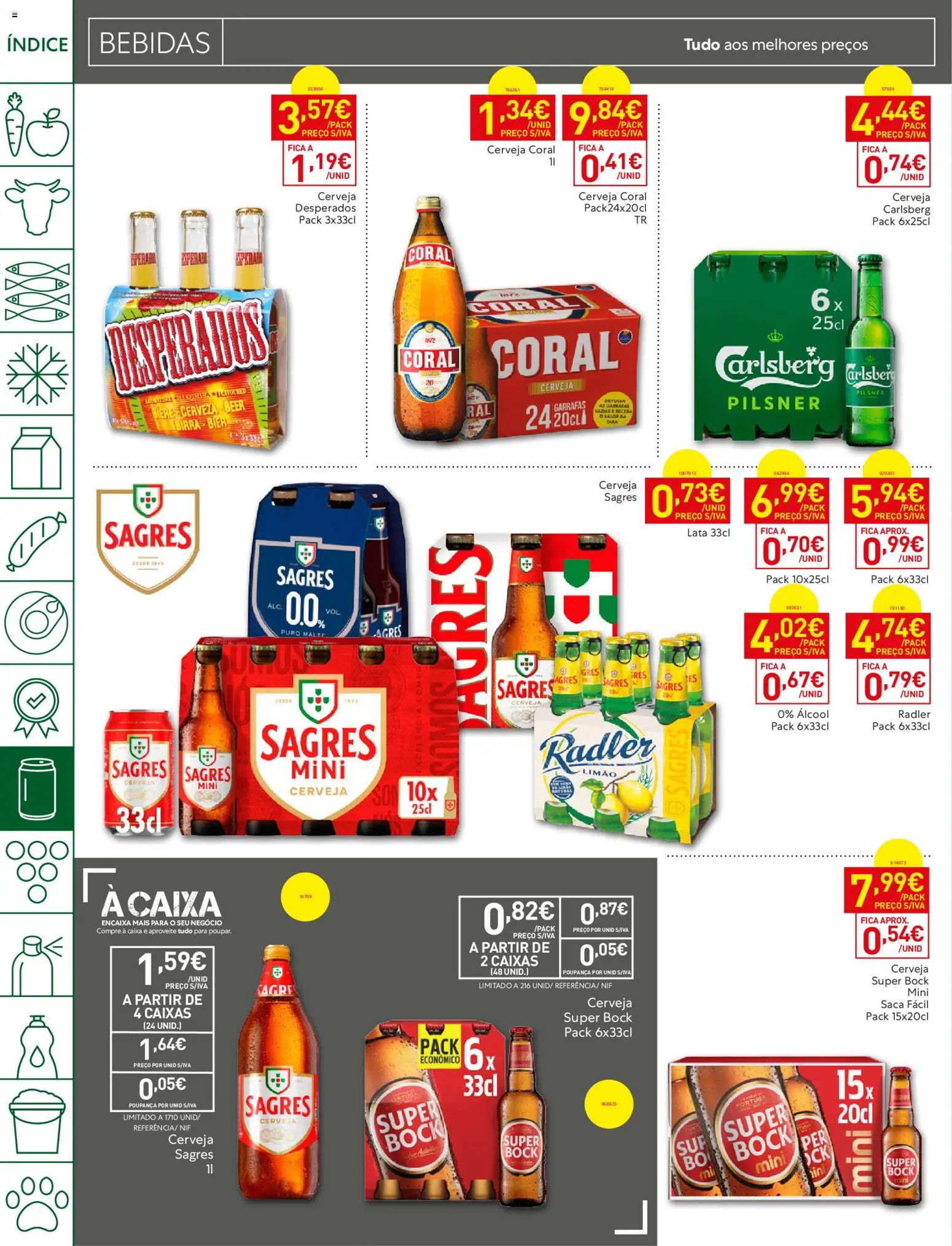 Recheio folheto Madeira │ válido de 01/09/2026 | Página: 22 | Produtos: Super bock, Caixa, Cerveja, Álcool