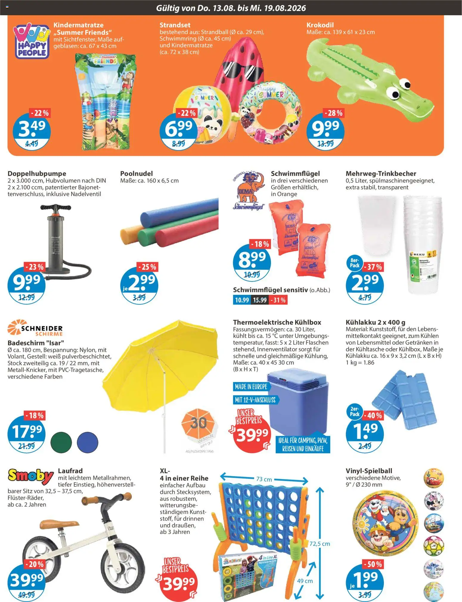 V-Markt Angebote – gültig ab 13.08.2026 | Seite: 16 | Produkte: Kühltasche