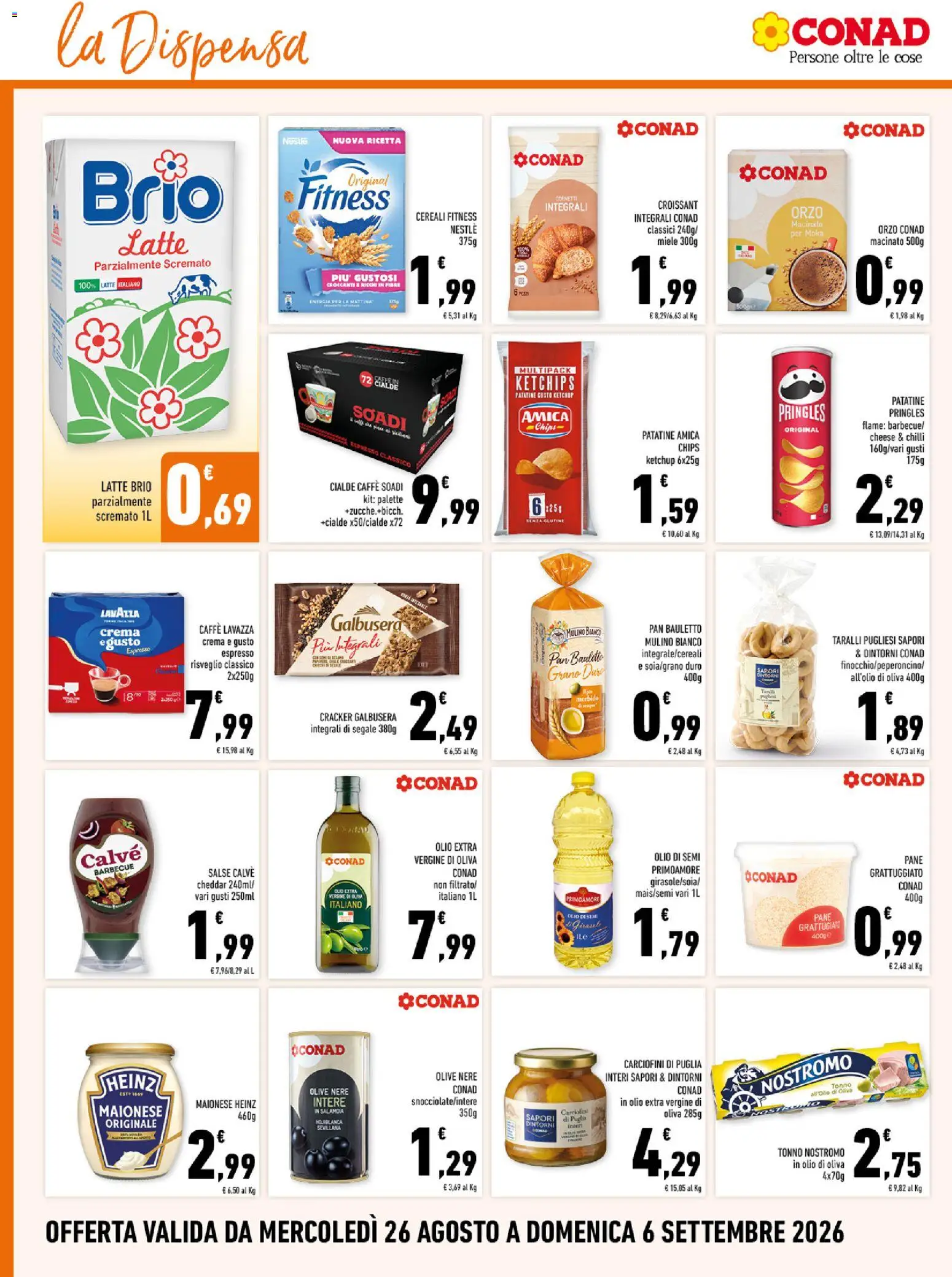 Volantino Conad del 26/08/2026 | Pagina: 12