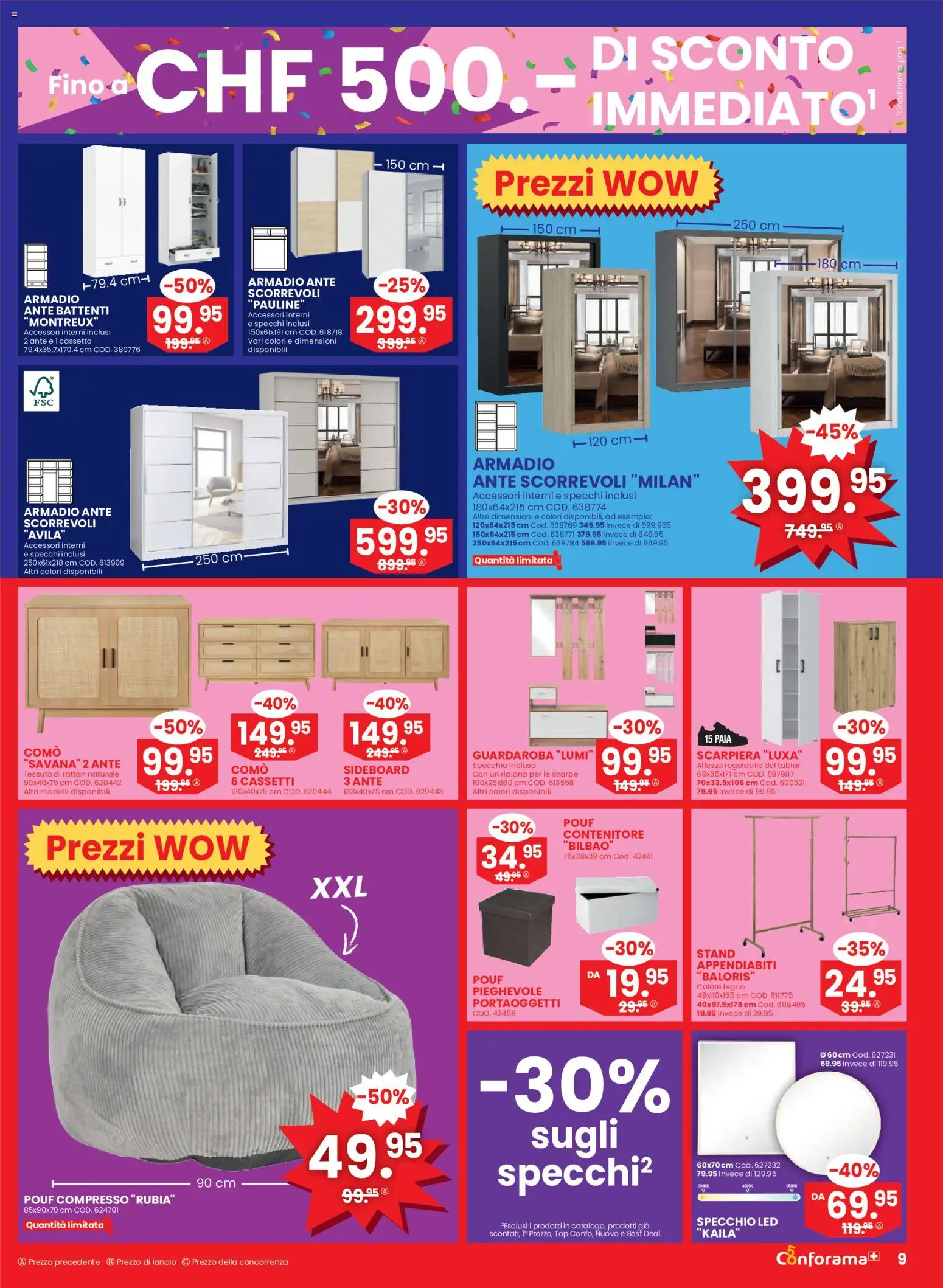Conforama aktionen IT Nr 36 – gültig ab 02.09.2026 | Seite: 9