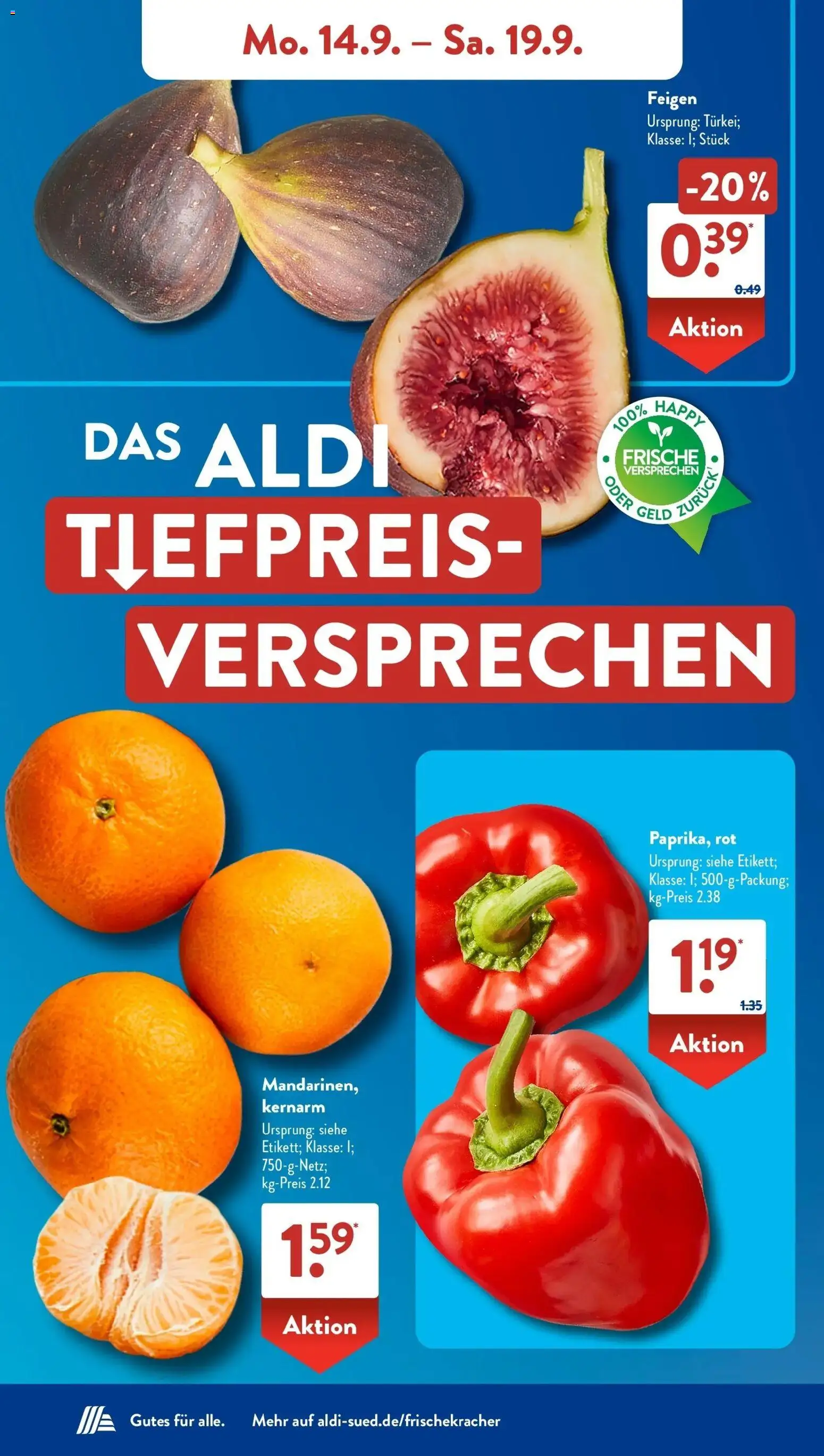 Aldi Süd Aktueller Prospekt (ab 14.09.2026) zum Blättern | Seite: 3 | Produkte: Feigen