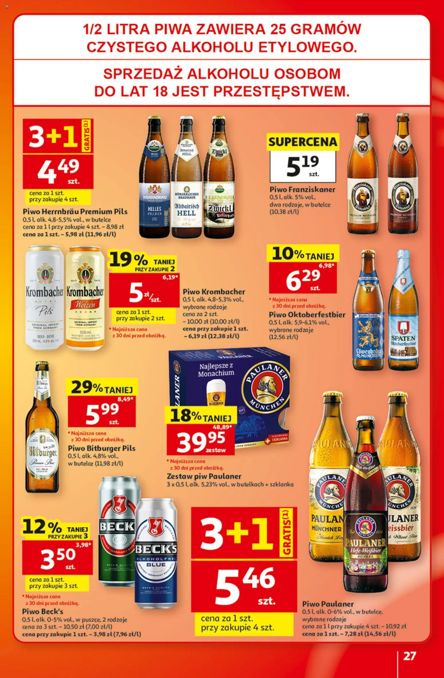 Auchan gazetka - 30 Lat Hipermarket od 17.09.2026 | Strona: 27