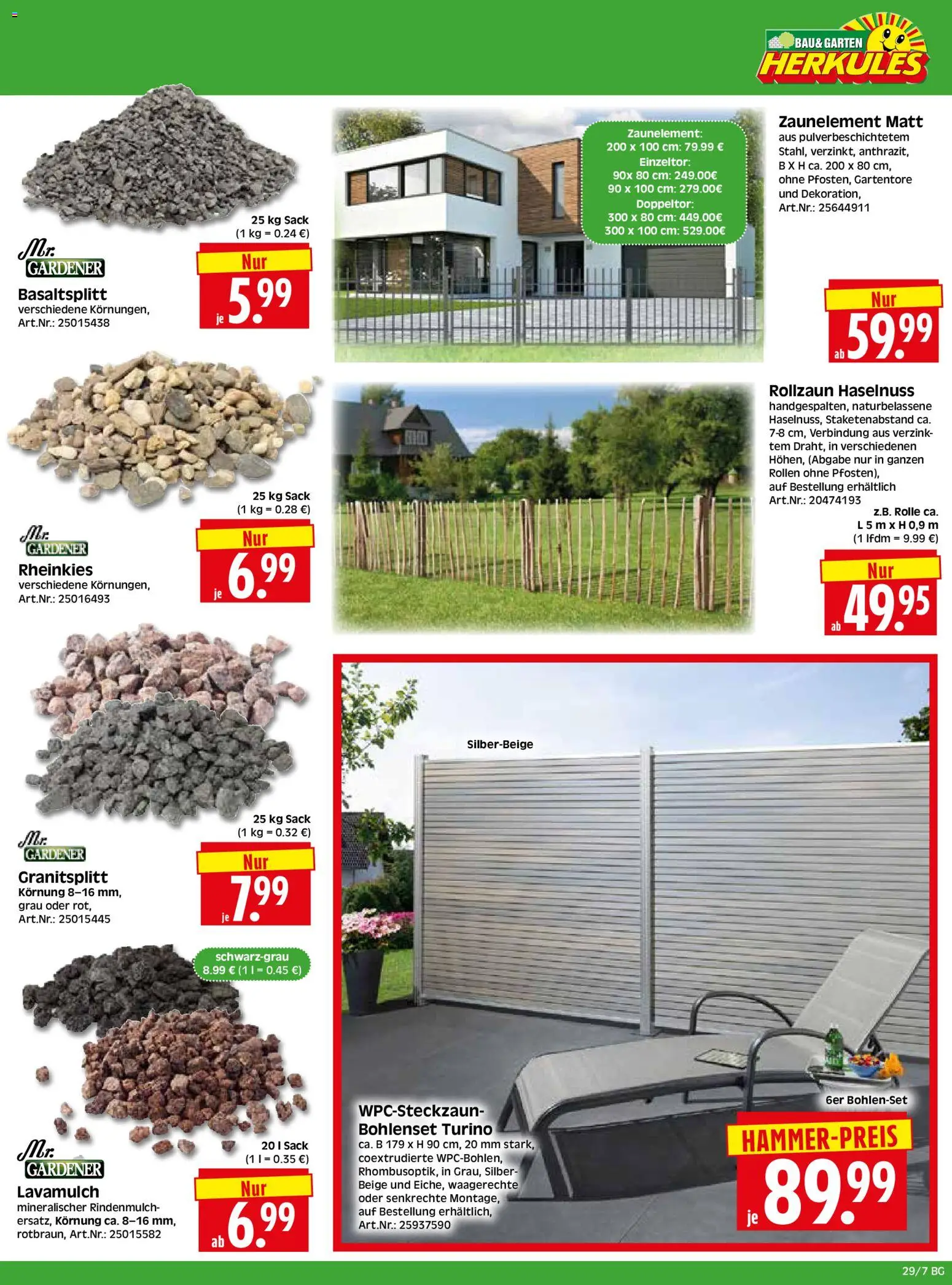 HERKULES Bau & Garten – gültig ab 13.07.2026 | Seite: 7