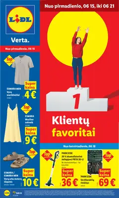 LIDL leidinys galioja nuo 15.06.2026