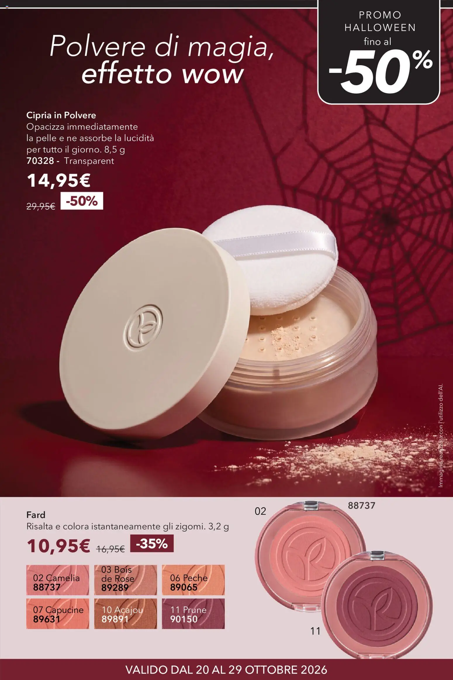 Volantino Yves Rocher del 20/10/2026 | Pagina: 9 | Prodotti: Cipria