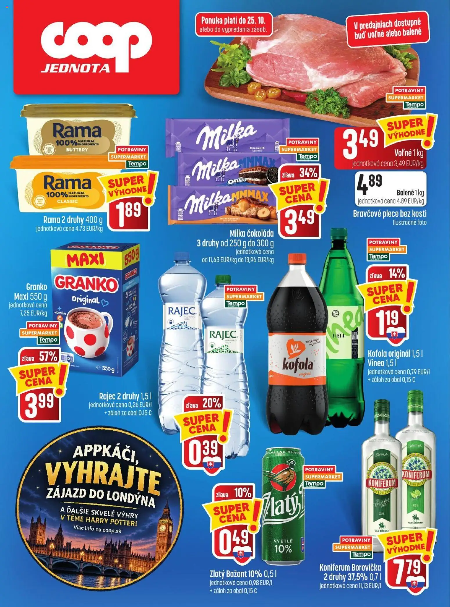 Nové COOP Jednota akcie – leták je platný od 22.10.2026 | Strana: 28