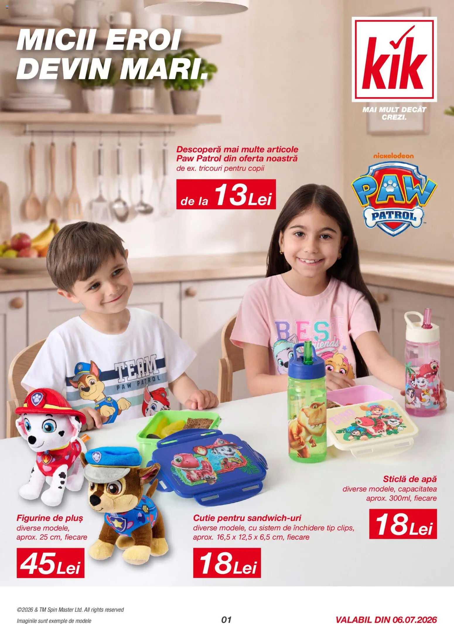 Kik catalog ONLINE de la 06.07.2026 catalogue cover