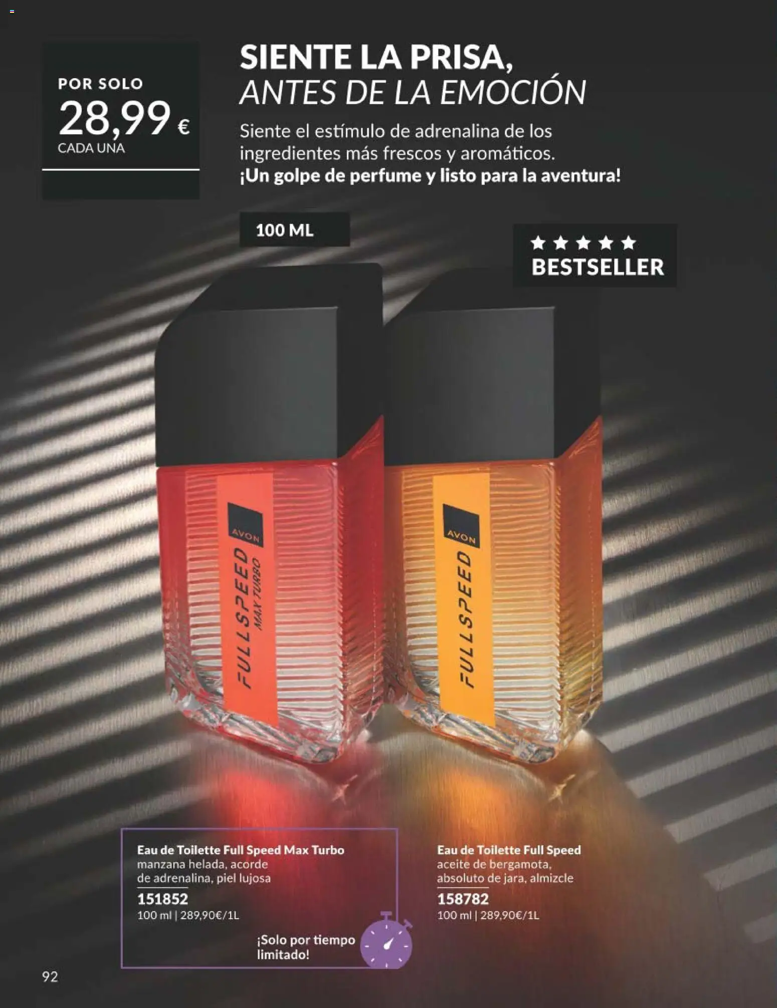 Catálogo AVON campaña 8 │ válido desde el 01/08/2026 | Página: 92 | Productos: Perfume, Ingredientes, Aceite, Manzana