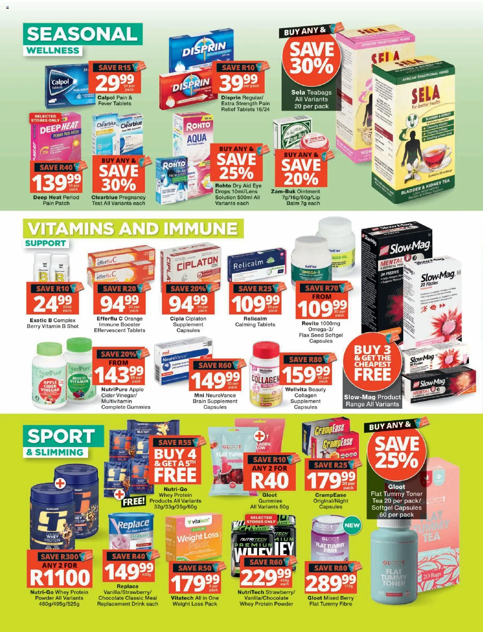 New Checkers catalogue – valid from 21/09/2026 | Page: 2 | Products: Cider, Chocolate, Tea, Herbs