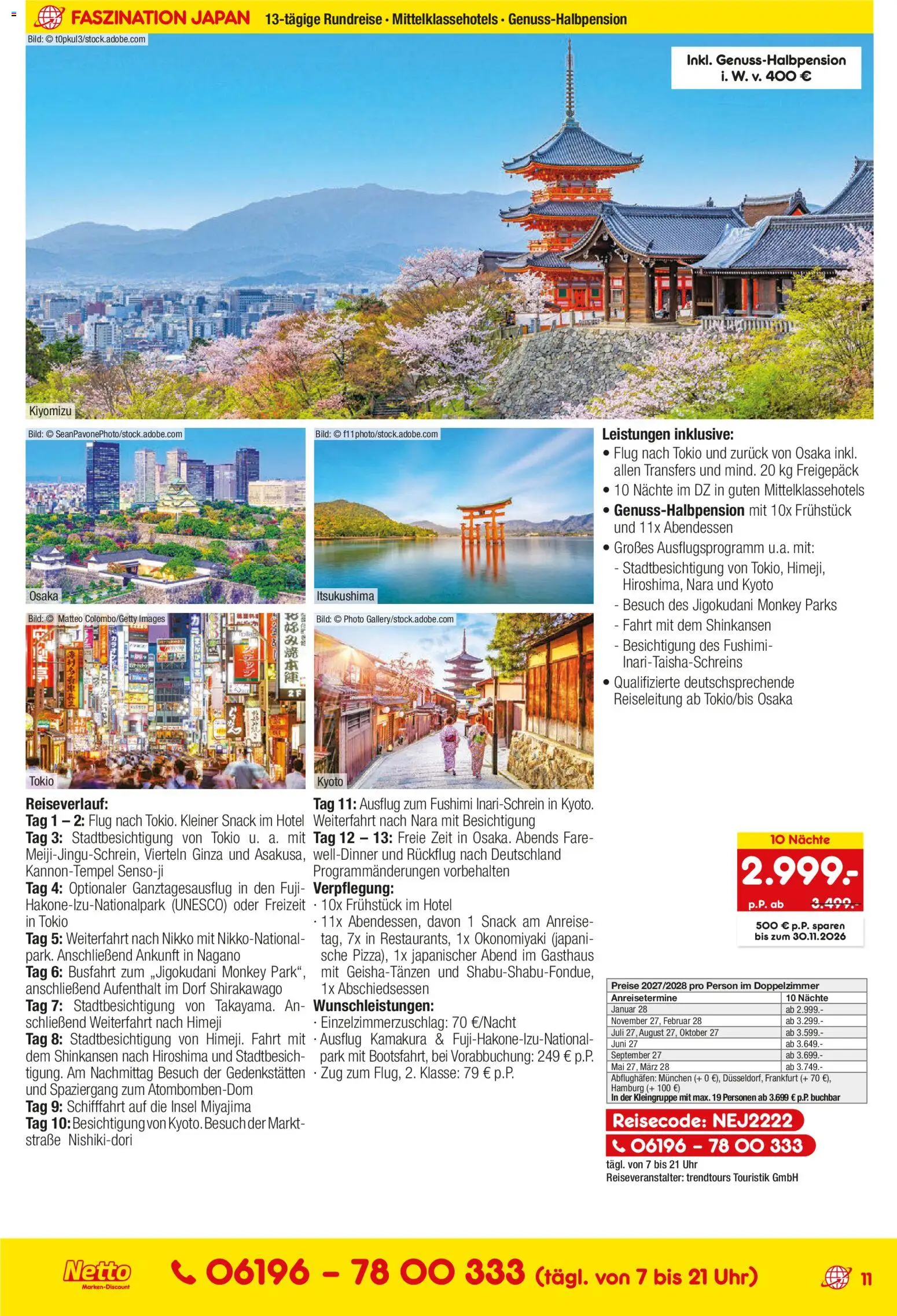 Netto Marken-Discount Reise-Sonderangebote – gültig ab 15.10.2026 | Seite: 11