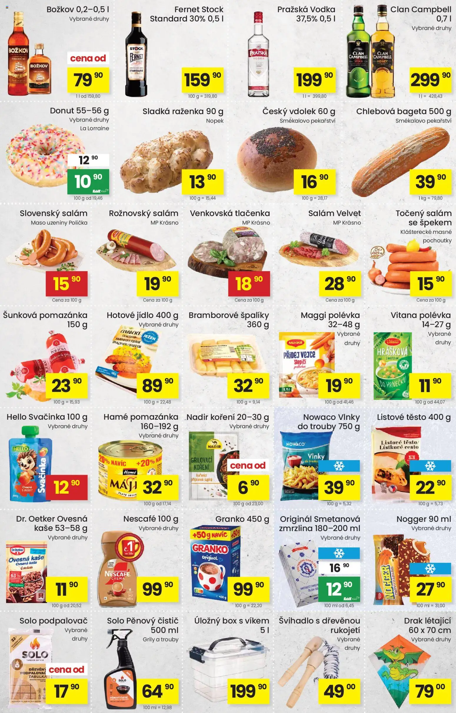 Kubík leták od 08.09.2026 | Strana: 3 | Produkty: Salám, Točený salám, Fernet, Tlačenka