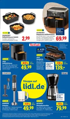 Lidl Prospekt ab 05.10.2026 gültig | Seite: 11 | Produkte: Bad, Saft, Filterkaffeemaschine, Heißluftfritteuse