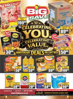 Big Save specials catalogue – valid from 26/06/2026