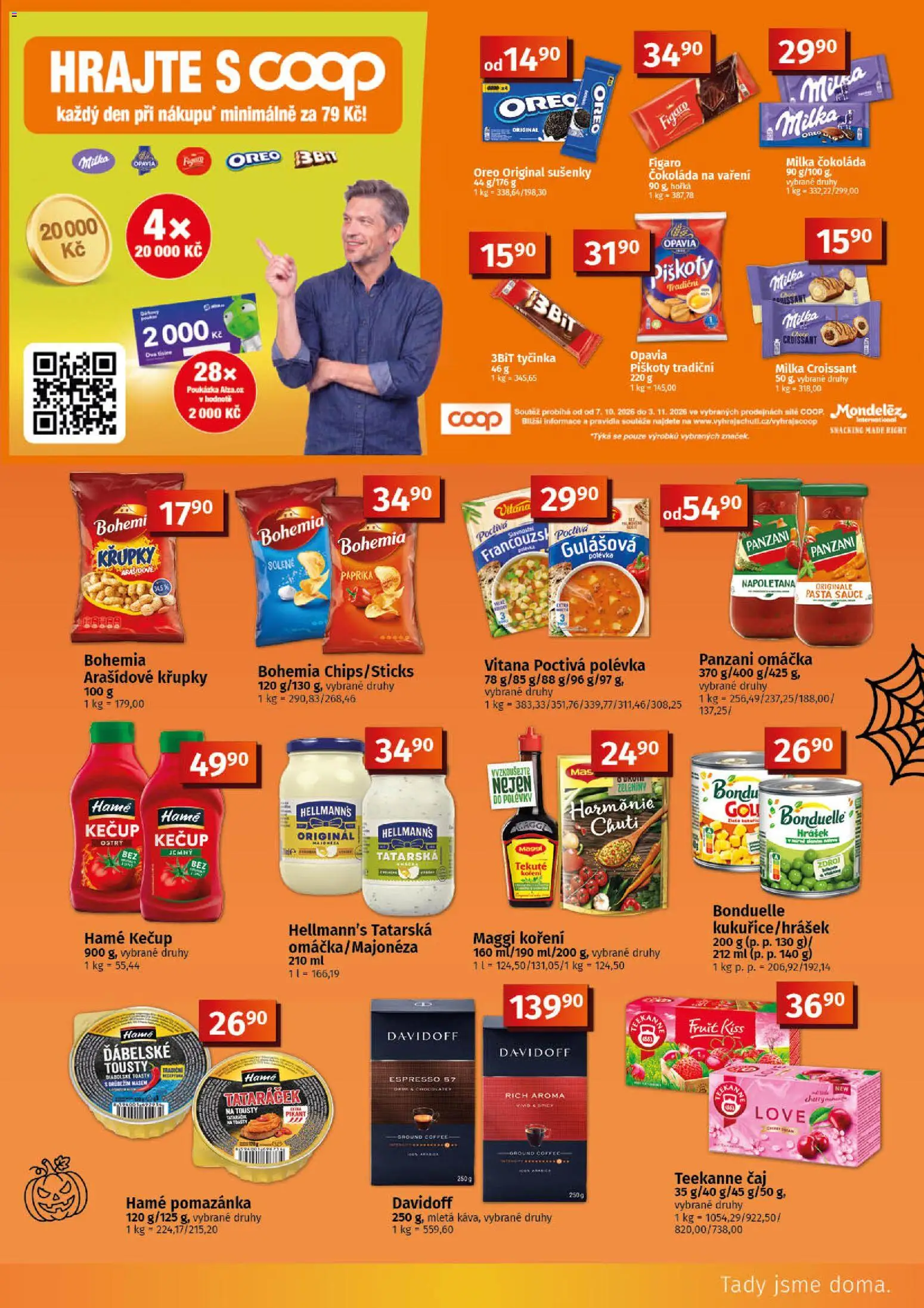 Coop leták - Tuty od 21.10.2026 | Strana: 7 | Produkty: Čokoláda, Milka, Hellmann's, Pomazánka