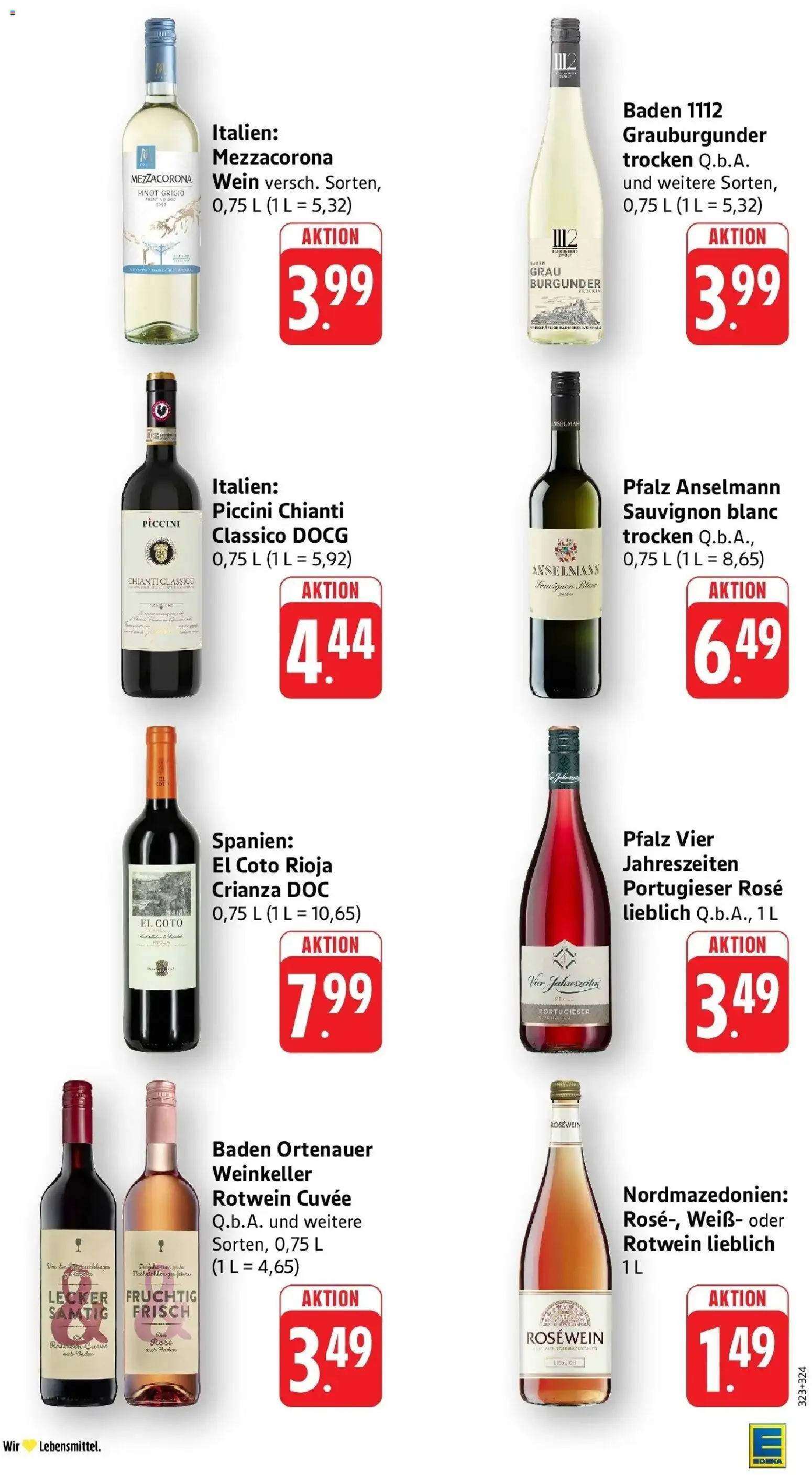 Edeka prospekt Ludwigshafen	 – gültig ab 27.04.2026 | Seite: 37 | Produkte: Bier, Rotwein, Rosewein, Wein