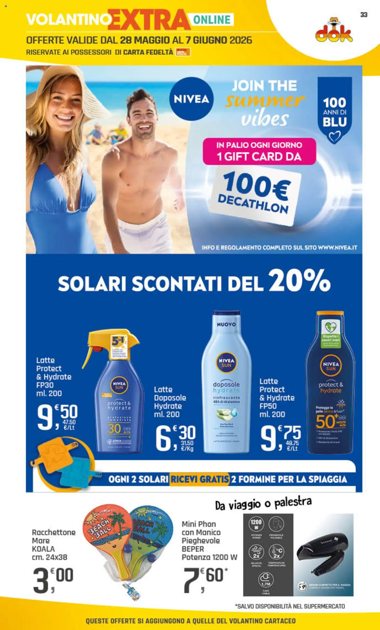 Volantino DOK del 28.05.2026 | Pagina: 34 | Prodotti: Latte, The