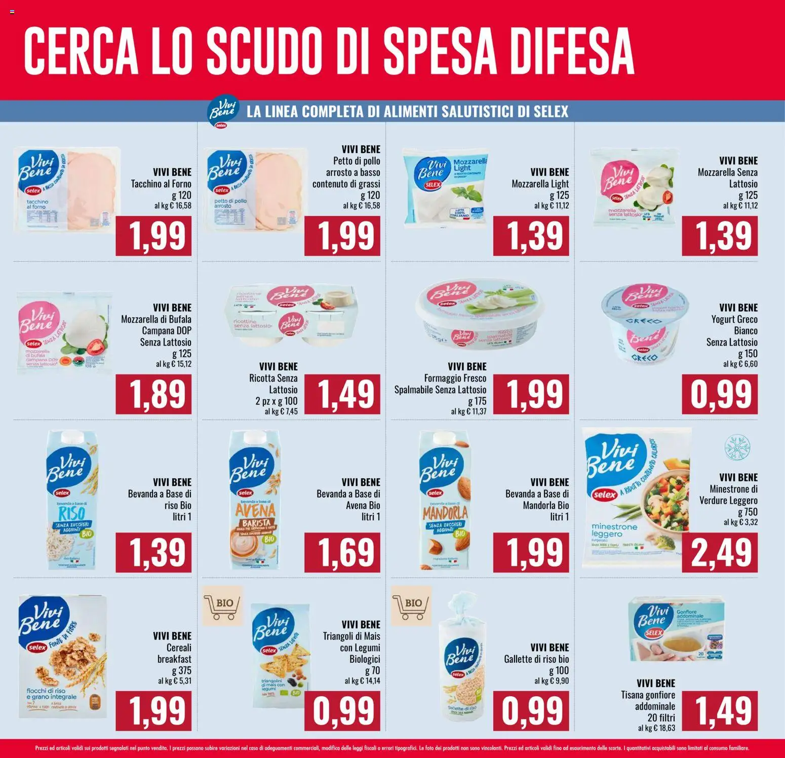 Volantino Famila del 26.02.2026 | Pagina: 4 | Prodotti: Yogurt greco, Yogurt, Fiocchi, Ricotta