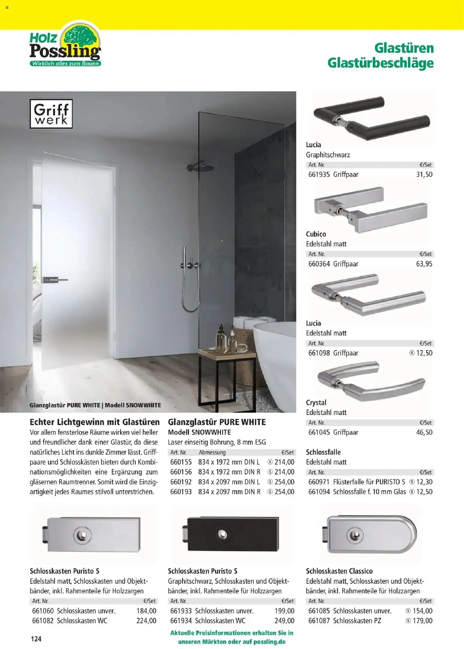 Angebote - Holz Possling: dig. Flyer | Holz-Bau-Katalog | Mai – gültig ab 03.05.2025 | Seite: 124
