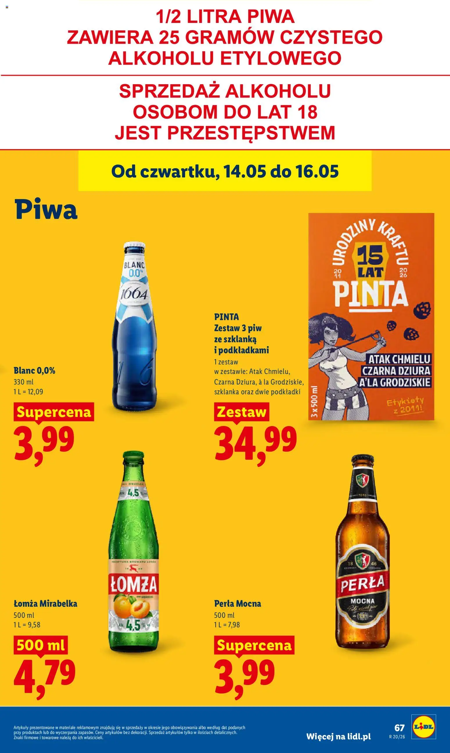 Lidl gazetka od 14.05.2026 | Strona: 73