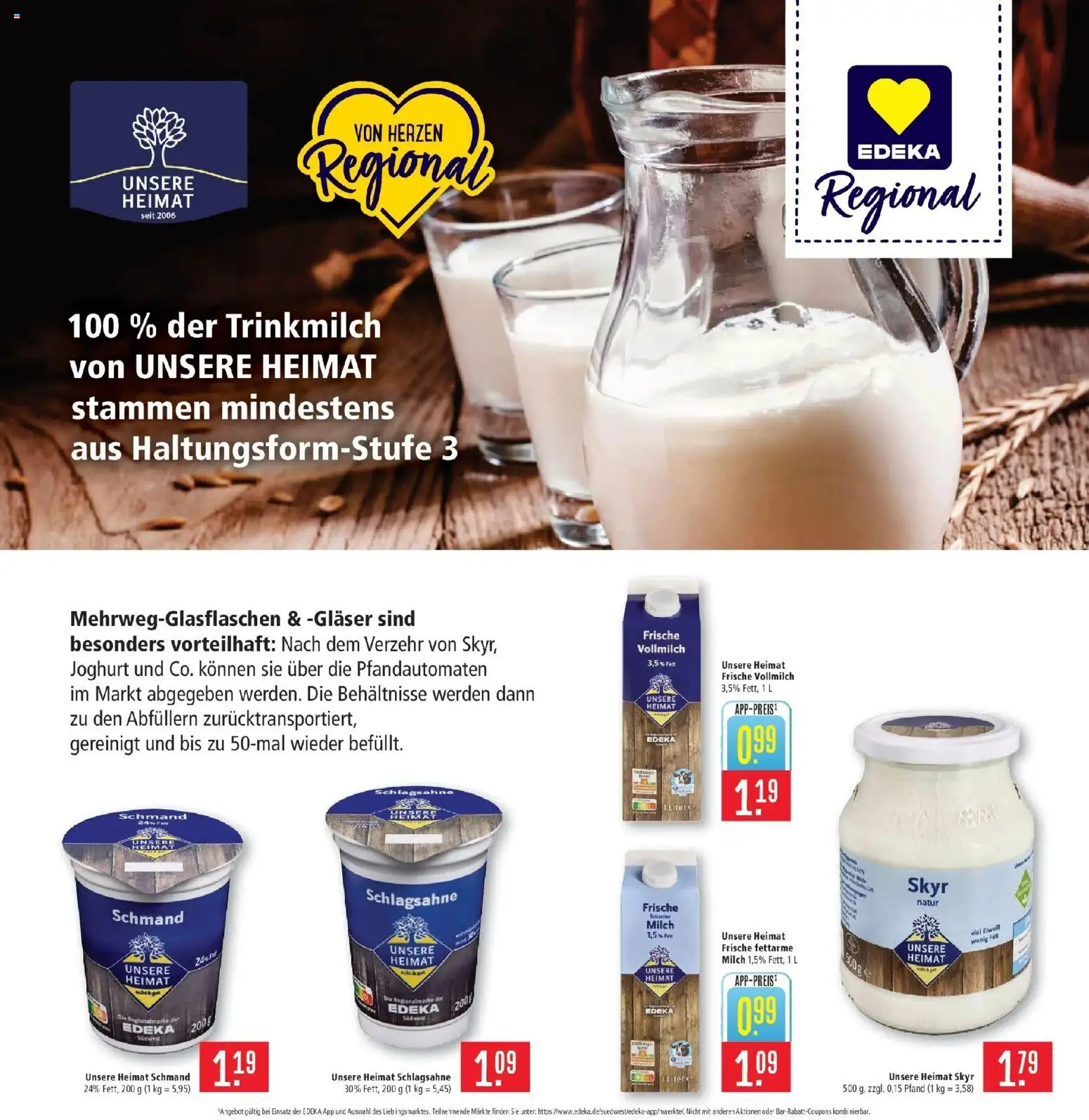 Marktkauf Prospekt Heidenheim – gültig ab 27.07.2026 | Seite: 13 | Produkte: Schlagsahne, Milch, Joghurt, Skyr